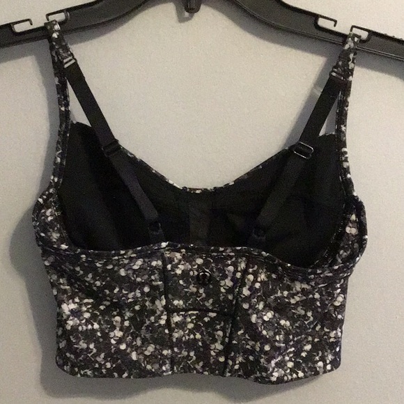 Lululemon Core Set Bra Shimmery Sz 2 - Picture 7 of 10